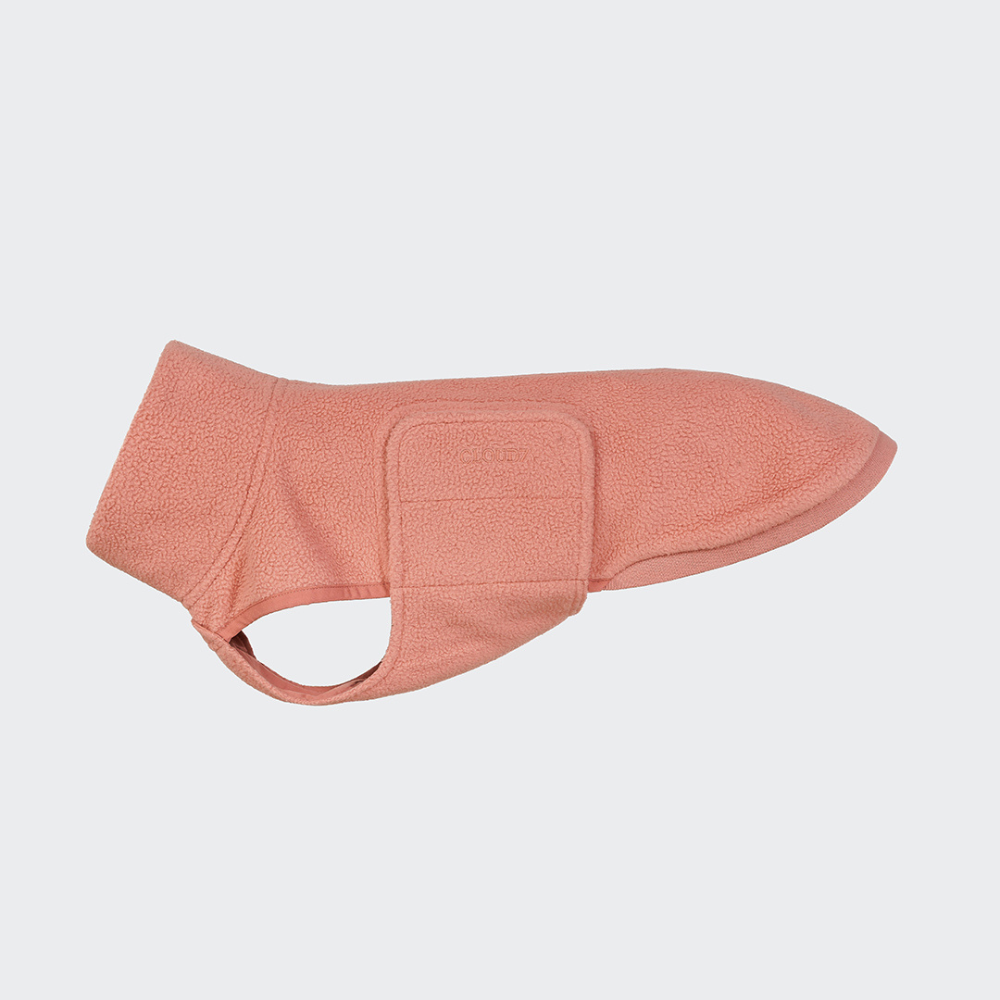 Cloud7 Hundepullover Dackel Fleece Derby 2.0 Faded Rosé