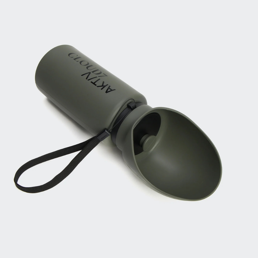 Cloud7 AKTIV Hundetrinkflasche Dark Olive