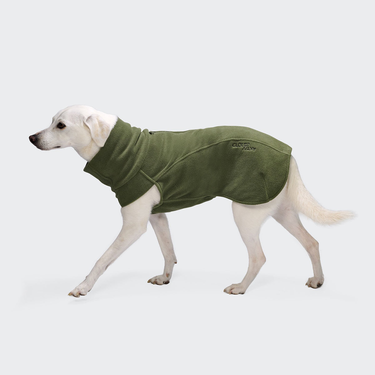 Cloud7 Aktiv Body Warmer Fleece Khaki Tragebild