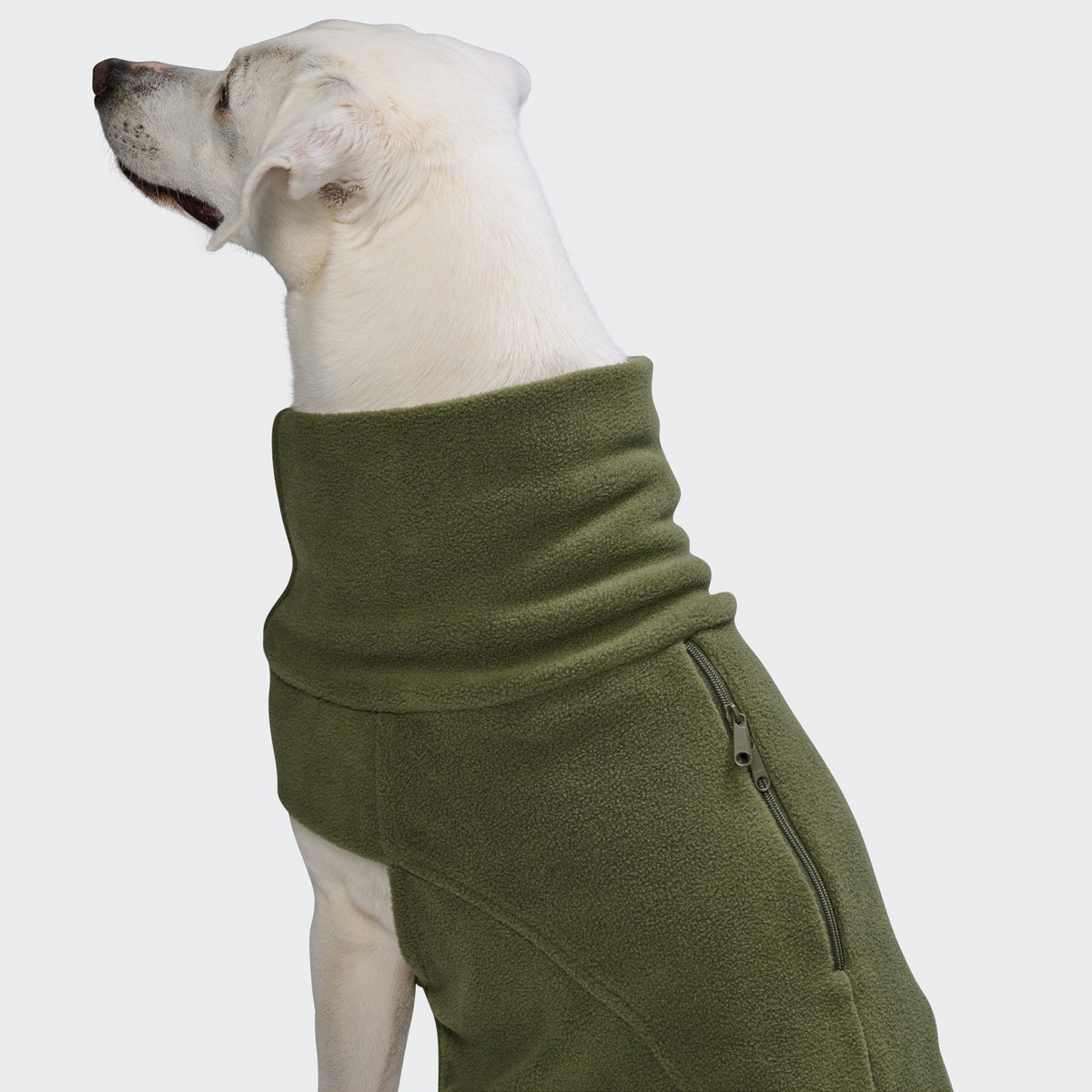 Cloud7 Aktiv Body Warmer Fleece Khaki Tragebild 2