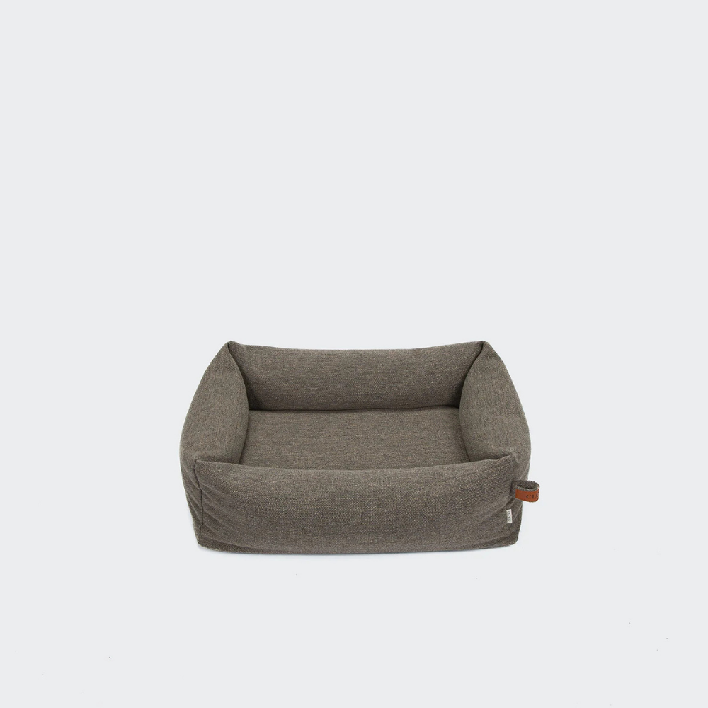 Cloud7 Hundebett Sleepy Linen-Mix Taupe Mélange Größe S