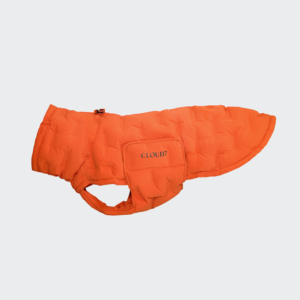Cloud7 Hundemantel Winter ALASKA Seersucker Orange
