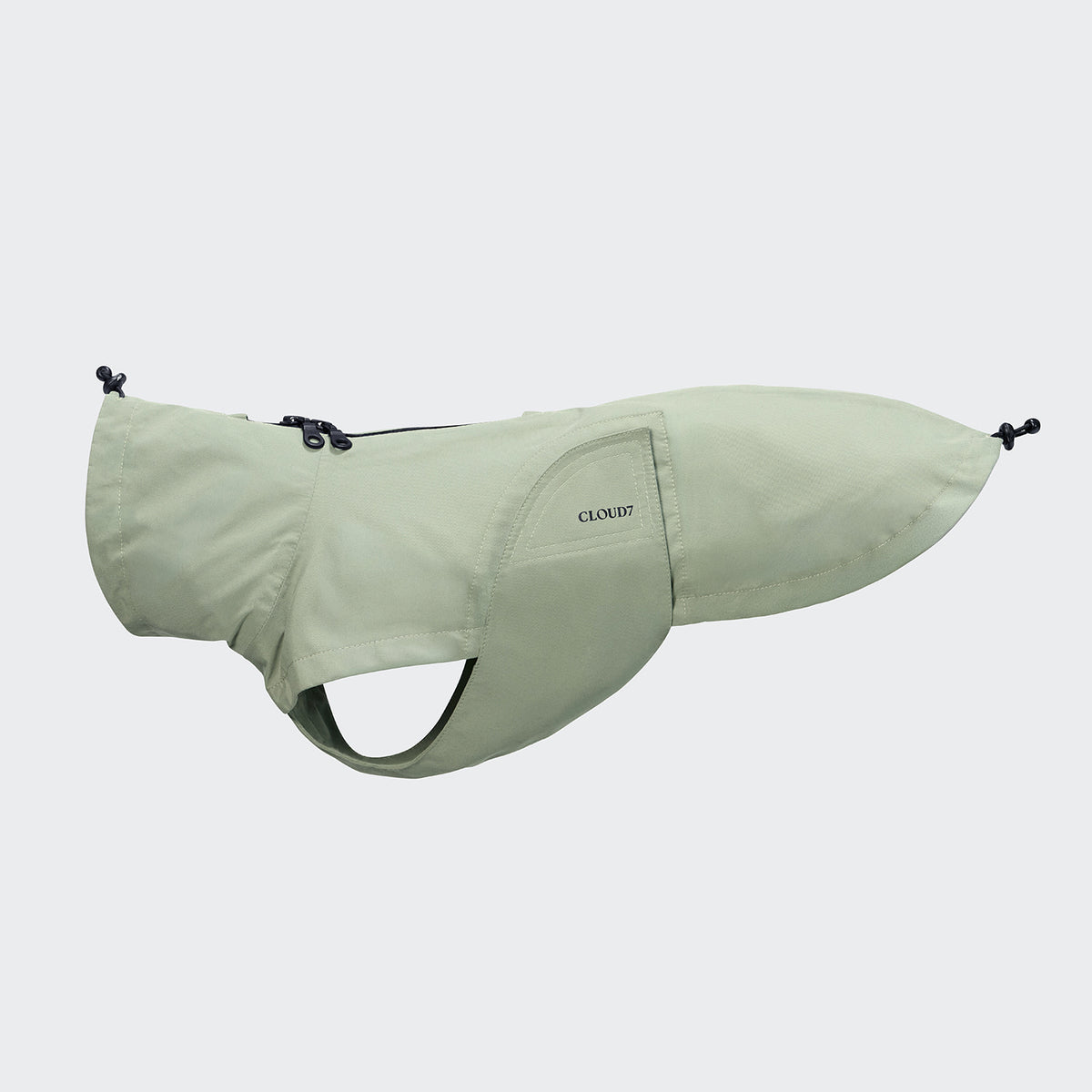 Cloud7 Hunderegenmantel Dublin DACKEL 2.0 Dusty Mint