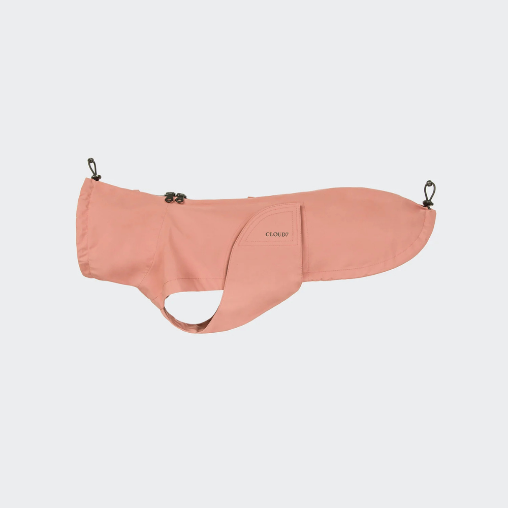 Cloud7 Hunderegenmantel Dublin DACKEL 2.0 Faded Rose