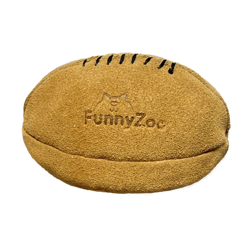 Hundespielzeug COCCO BALL aus Wildleder - Funny Zoo