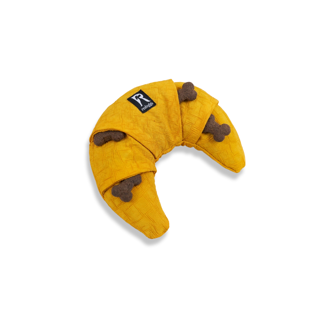 Hundespielzeug Croissant – nachhaltig, robust & interaktiv