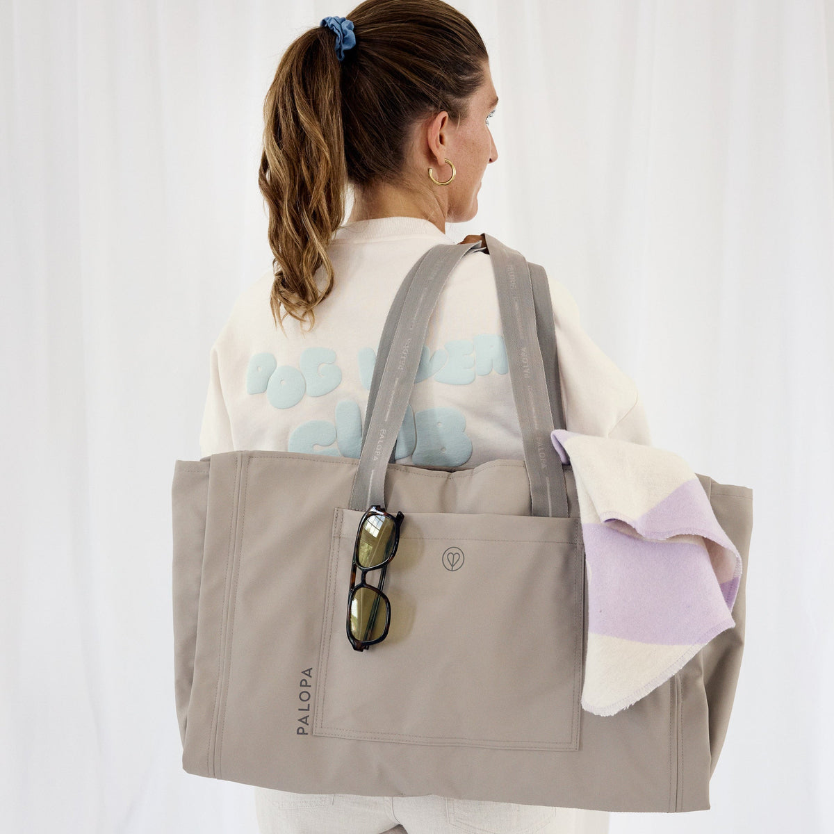 PALOPA Dog Travel Bag Nobo coated Taupe
