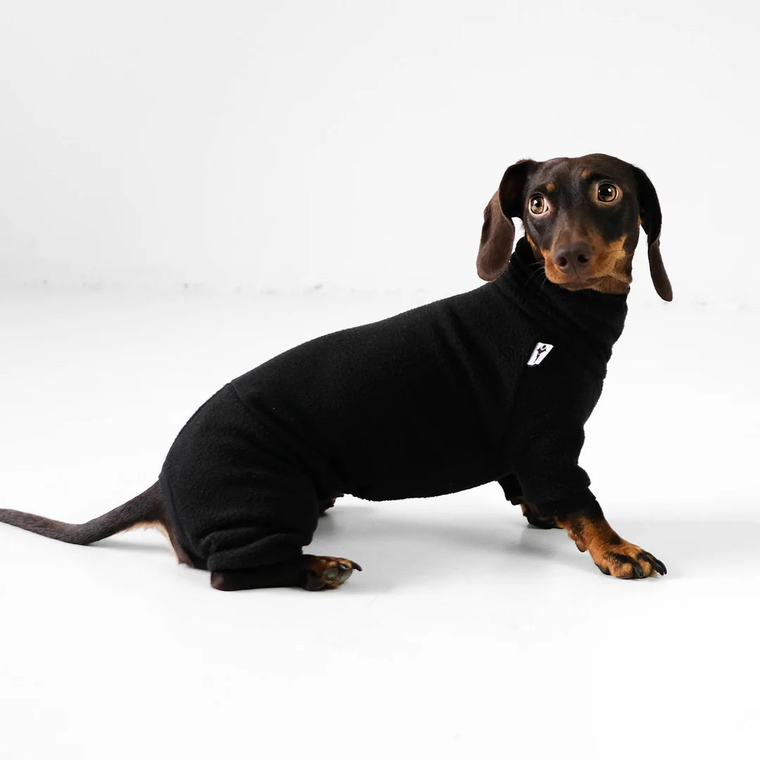 KARMA HUND Overall für Dackel in Schwarz