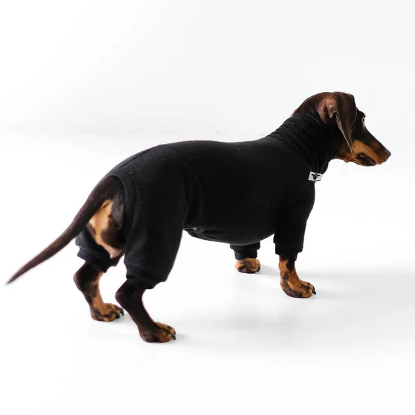 KARMA HUND Overall für Dackel in Schwarz