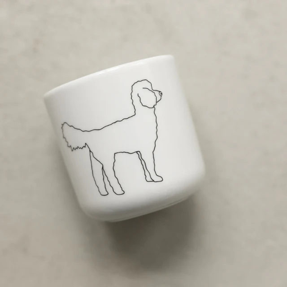 Dekobild Tasse PUDEL Cup - Lieblingspfote