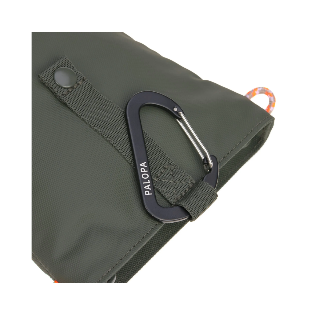 BEfestigungskarabiner Dog Snack Bag Karl M dark olive - PALOPA