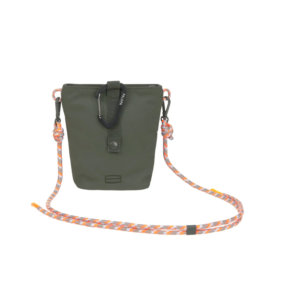 Rückseite Dog Snack Bag Karl M dark olive - PALOPA