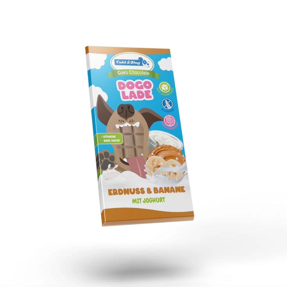 Dogolade Erdnuss Banane 100g - Cold & Dog