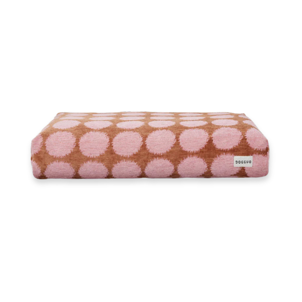 Dot Hundekissen Mocha/Pink - DOGGUO