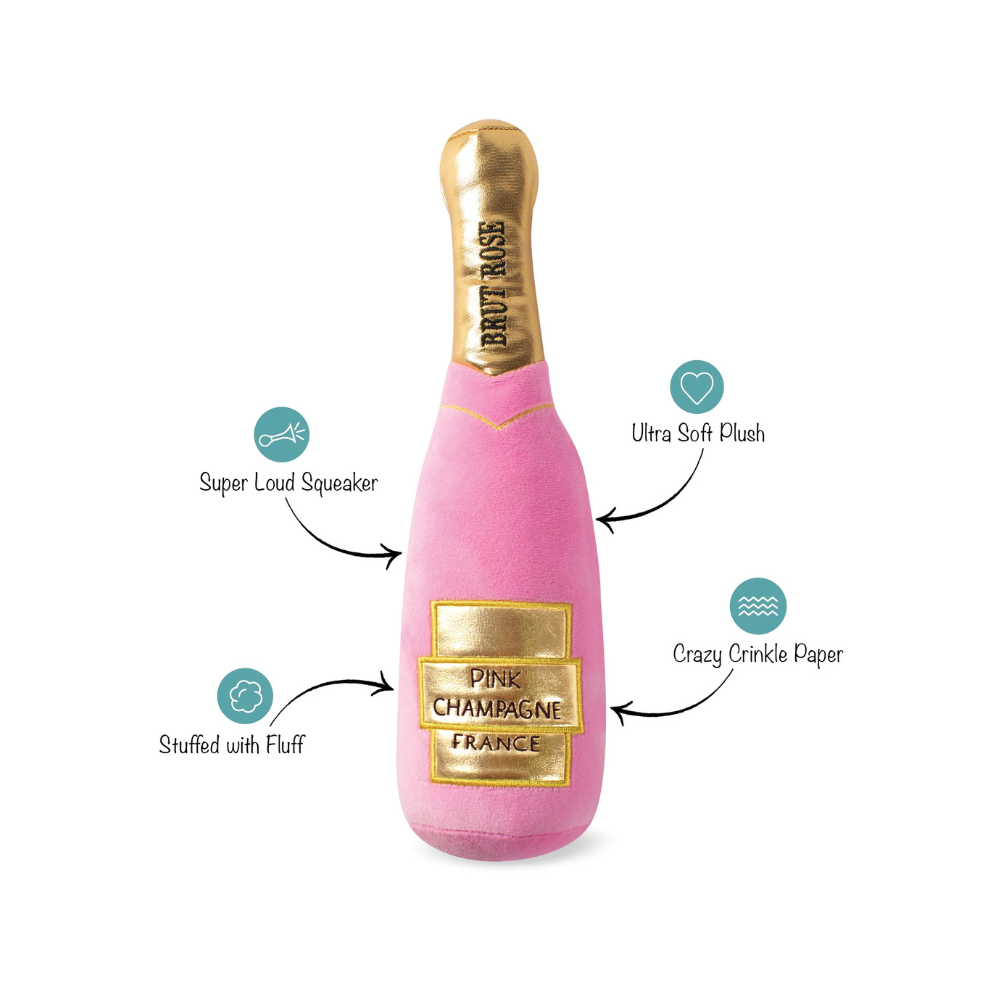 Eigenschaften Hundespielzeug Mutt Rosé Champagne - Petshop by Fringe Studio