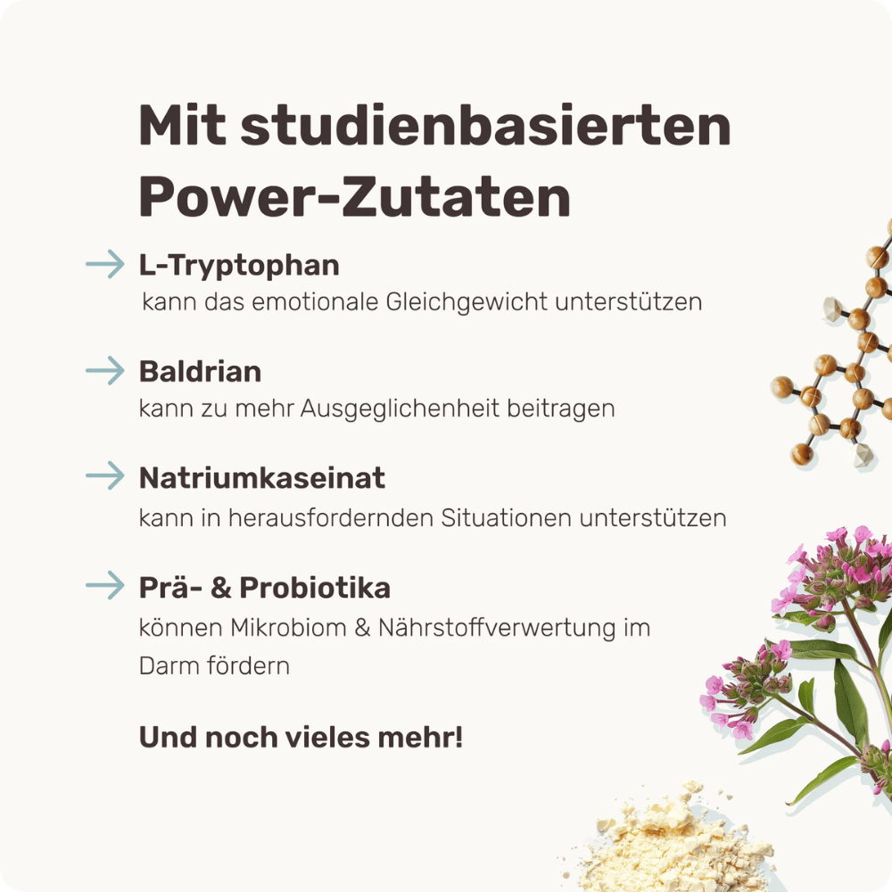 Eigenschaften & Zutaten Relax Time Entspannungs-Snack für Hunde - mammaly
