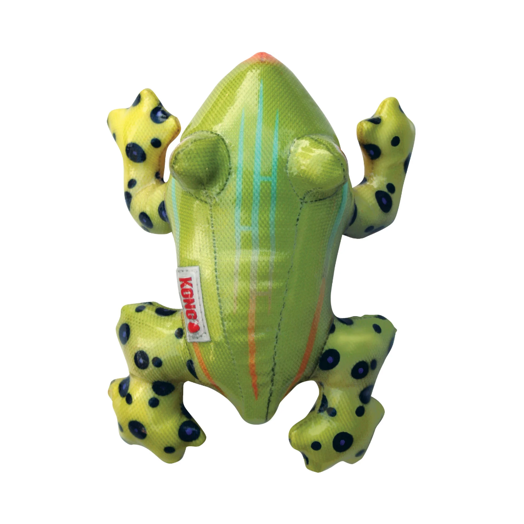 KONG® Hundespielzeug Shields Tropics Frosch