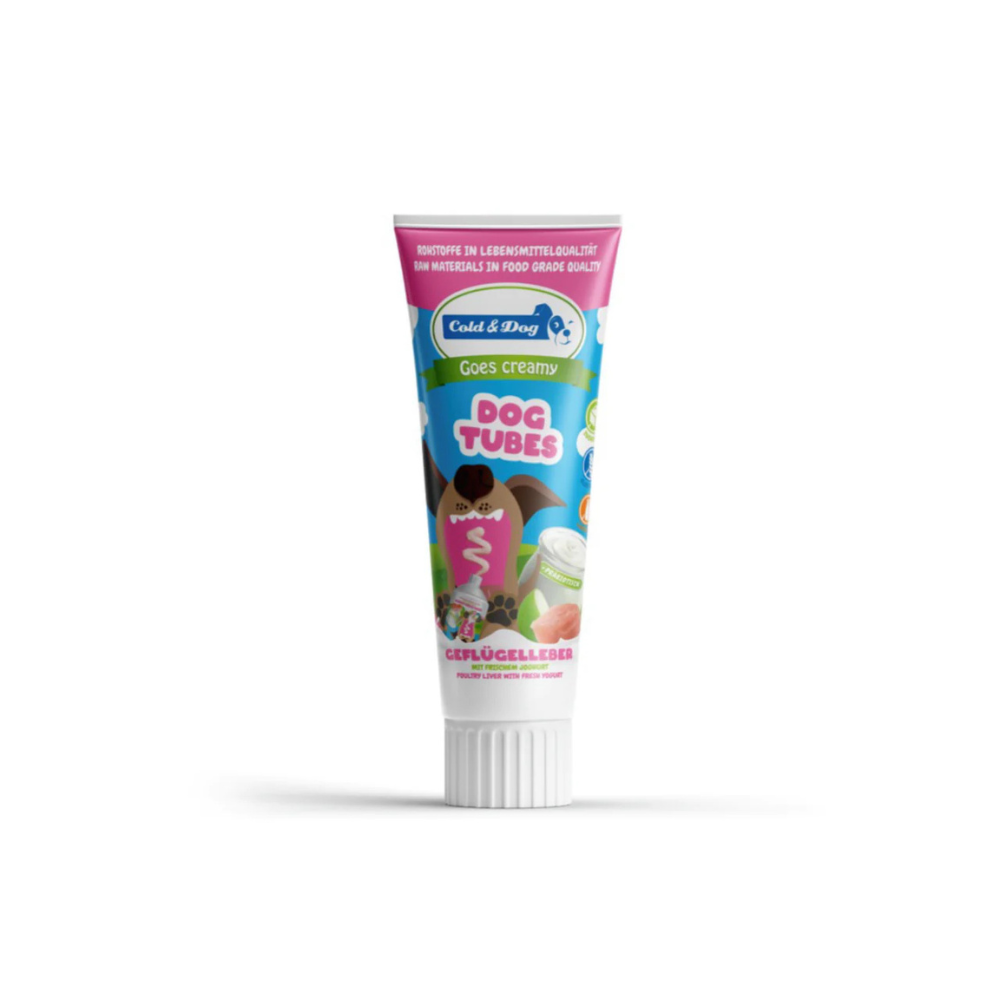 Futtertube Joghurt Geflügelleber - Cold & Dog