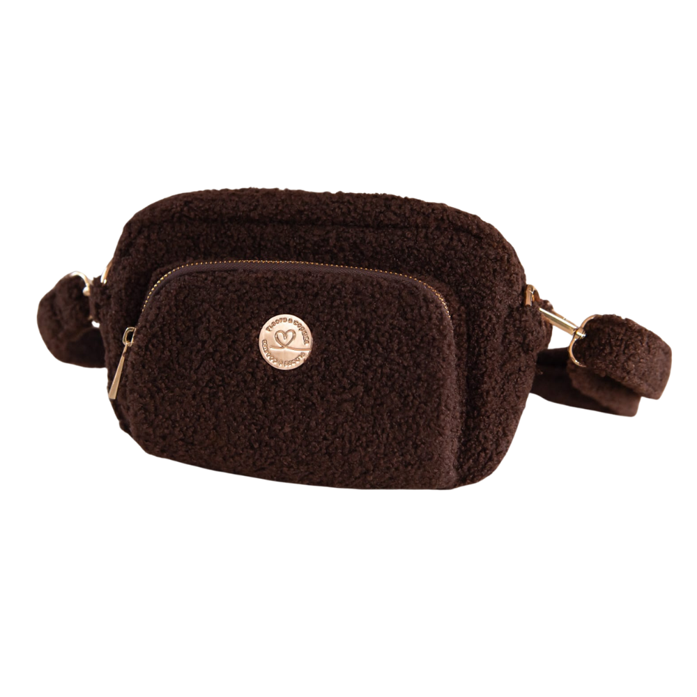 Gassitasche Fancy Dog Walking Bag TEDDY Choco - floofs & cookies