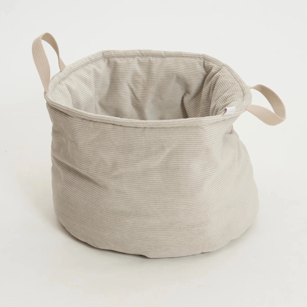 Griffe Hundebett Körbchen CHELSEA Cord Gravel - Dogs in the City