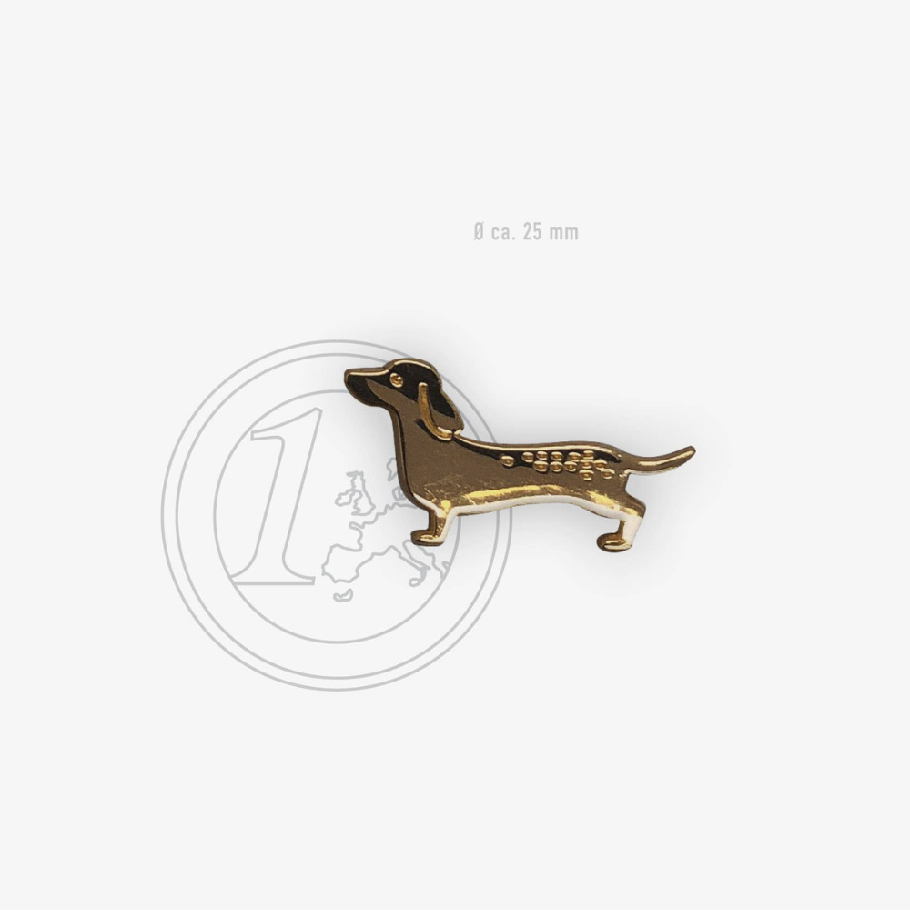 Größe Hunde-Anstecker - typealive