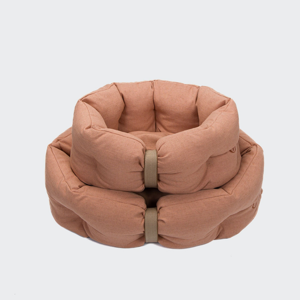 Größenübersicht Cloud7 LTTL Hundebett Snoozy Linen-Mix Dusty Rose