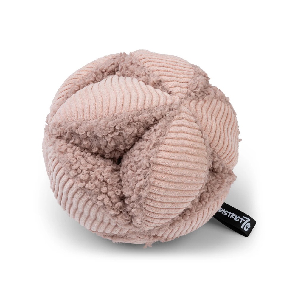 Hundespielzeug Schnüffelball BOBBY Rosa 19 cm - district 70