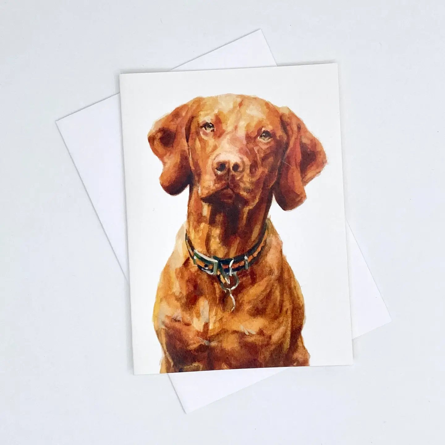 Grußkarte Vizsla Porträt - Susel & co.