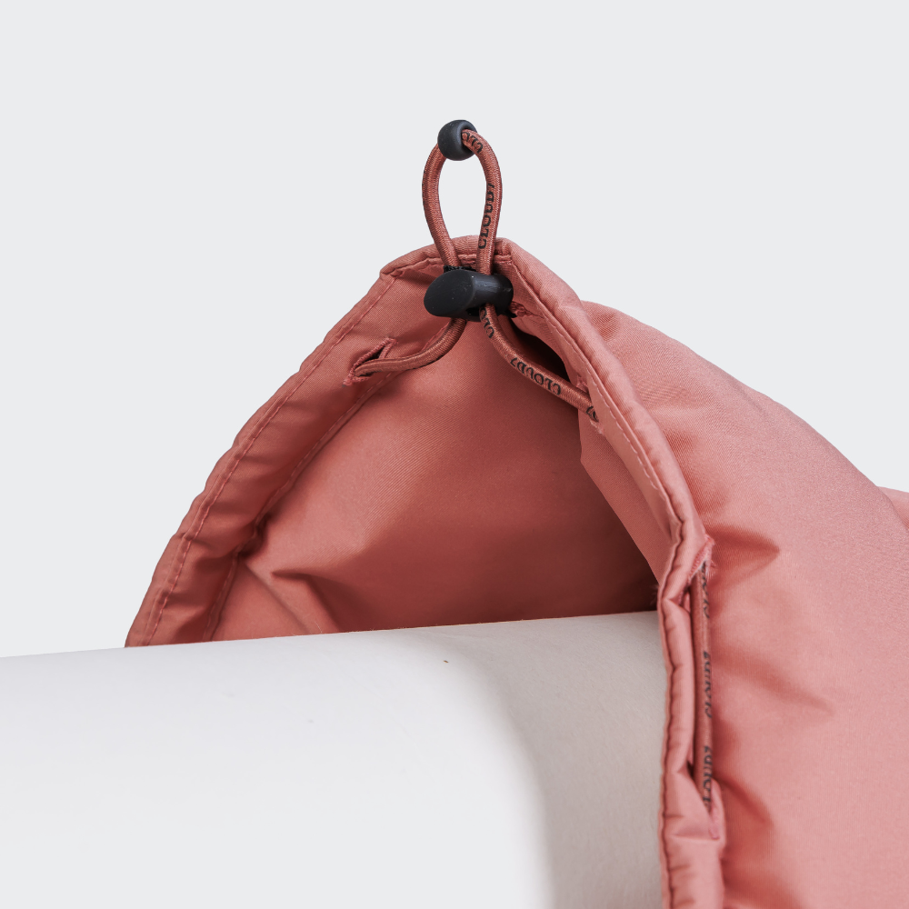 Gummizug Halsöffnung Cloud7 Hundemantel Winter ALASKA Faded Rosé