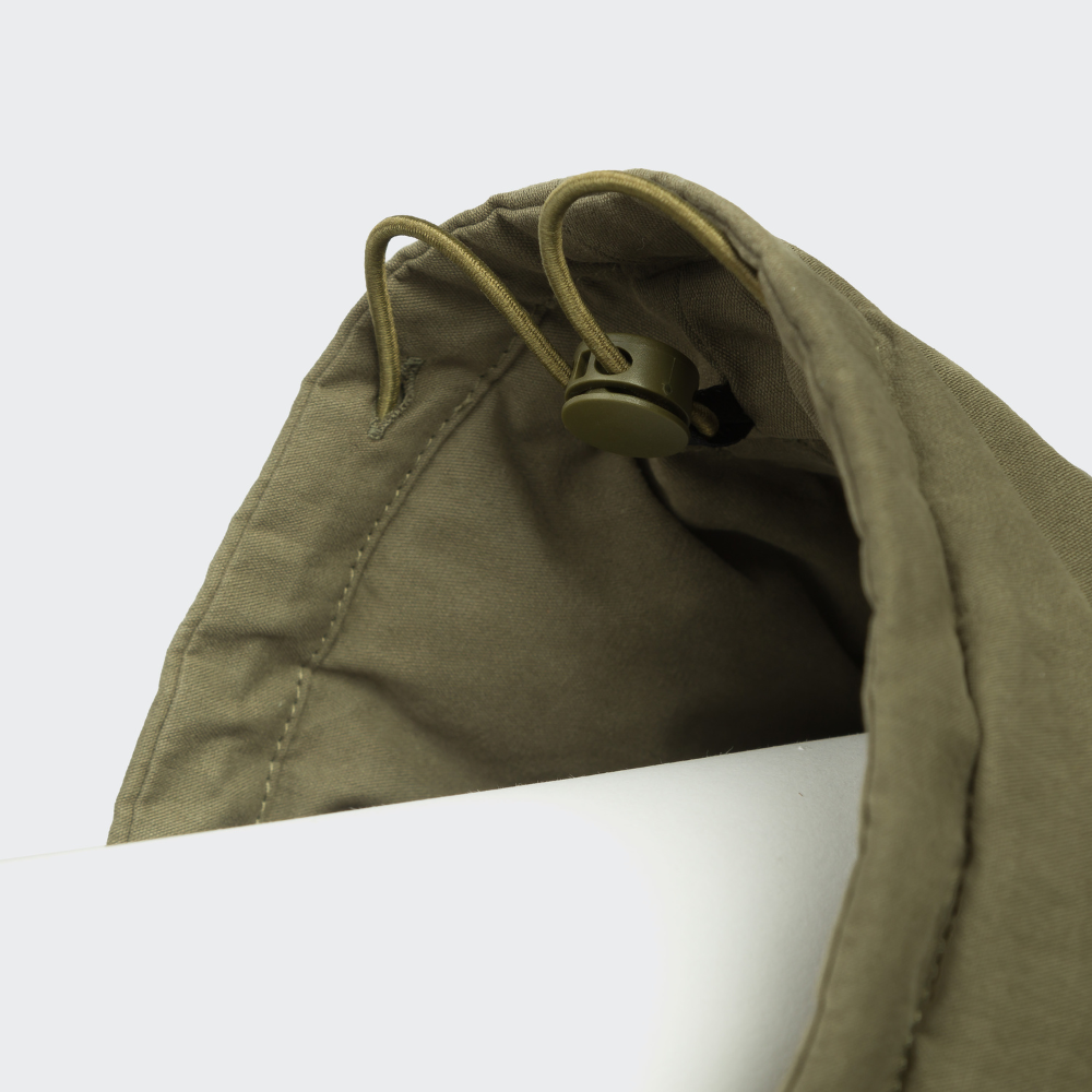 Gummizug Halsöffnung Cloud7 Hundemantel Winter YUKON Teddy Khaki