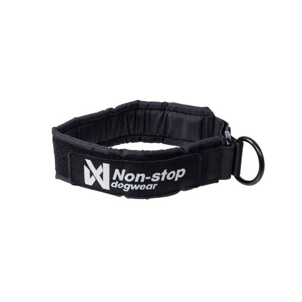 Halsband SOLID Collar WD schwarz -  non-stop dogwear®