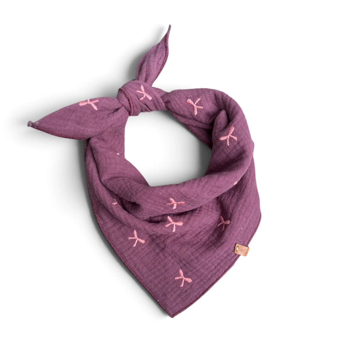 Lieblingspfote Musselin Halstuch "Berry Bow"