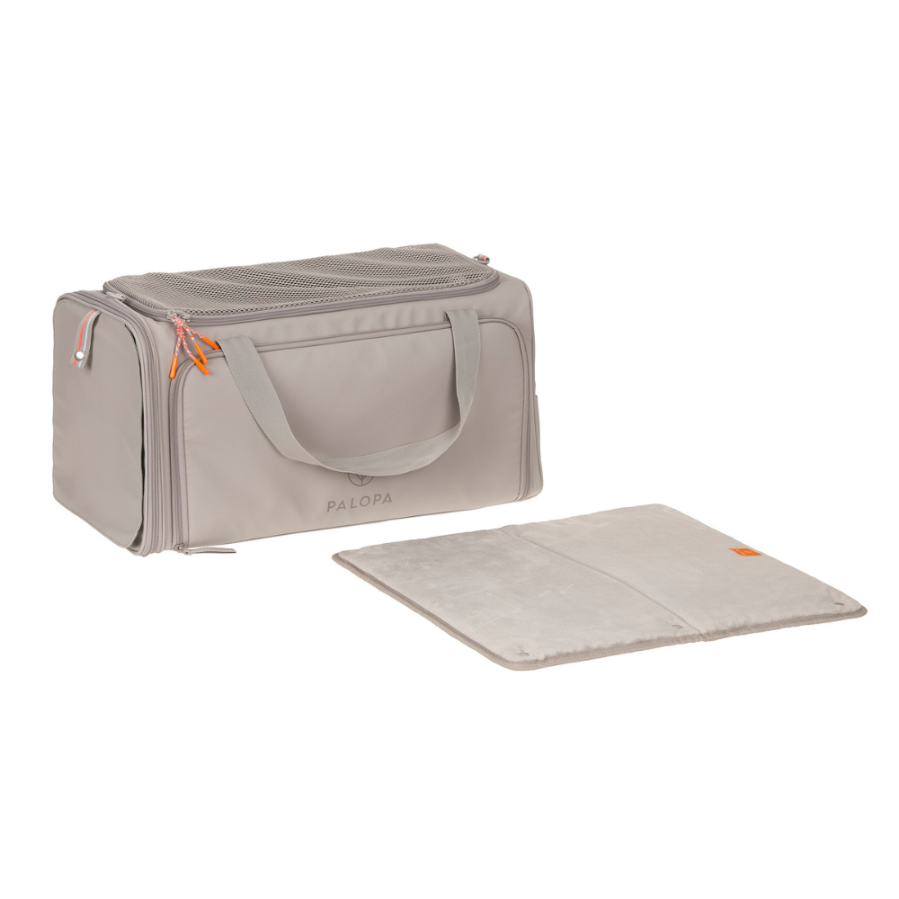 Herausnehmbare Innenmatte PALOPA Hundereisetasche Travel Carrier BENNO Taupe