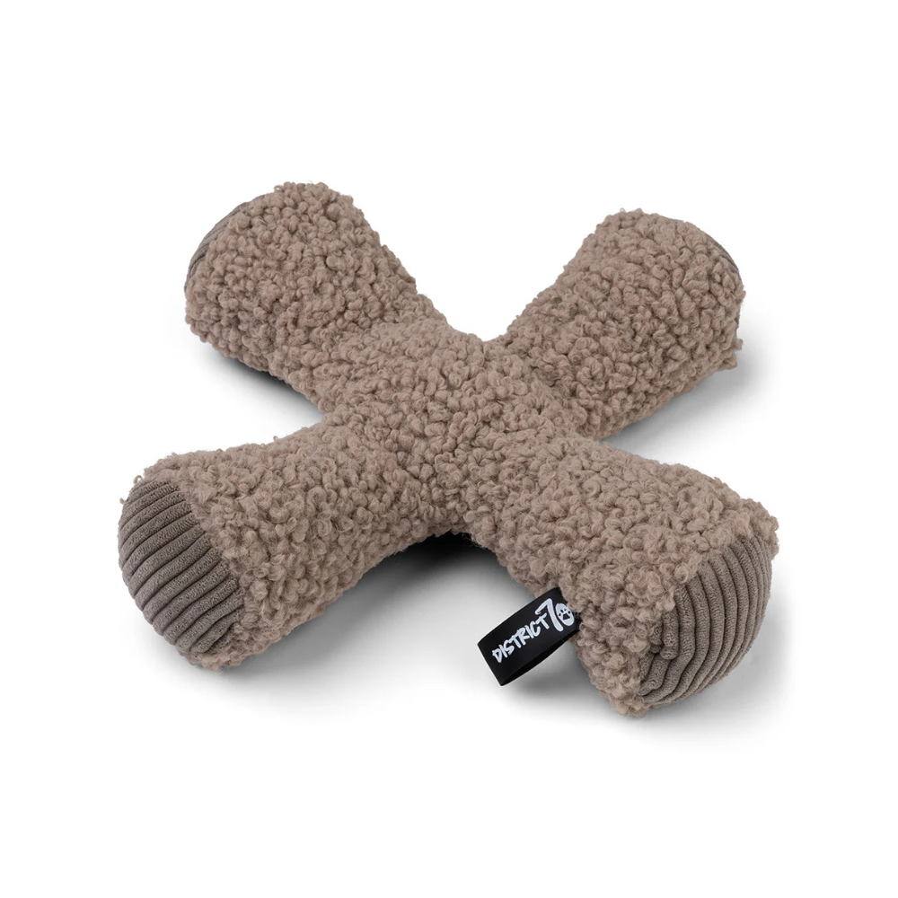 Hunde Apportierspielzeug ZIGGY Taupe Groß - district 70