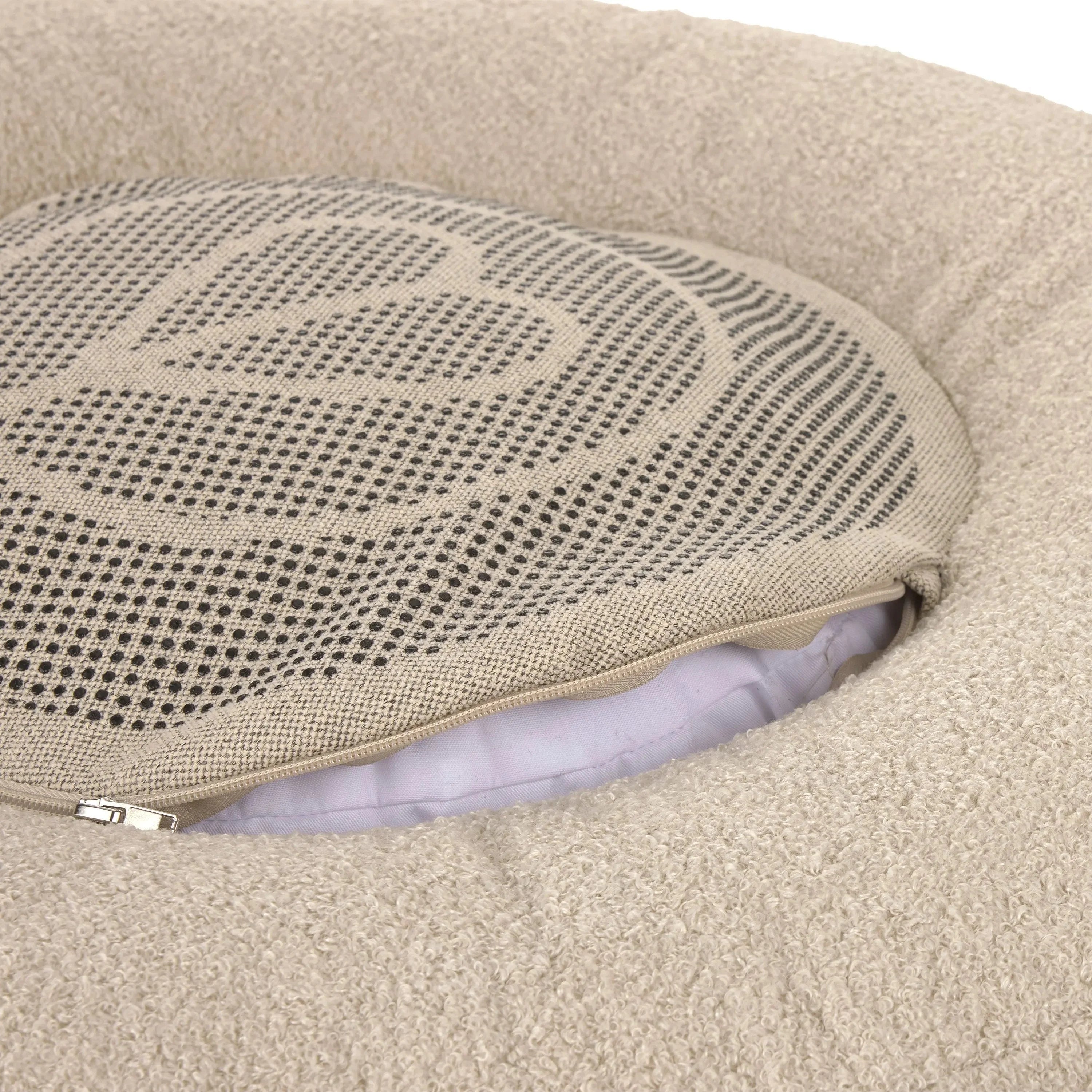 PALOPA Dog Bed Donut Fippa Oat