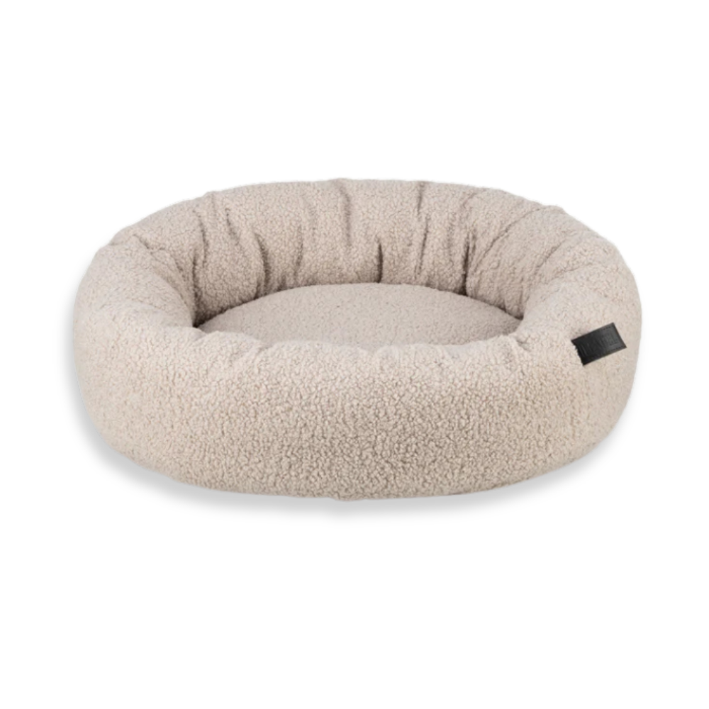 Hundebett NEST aus Bouclé in Oak Milk - Lillabel