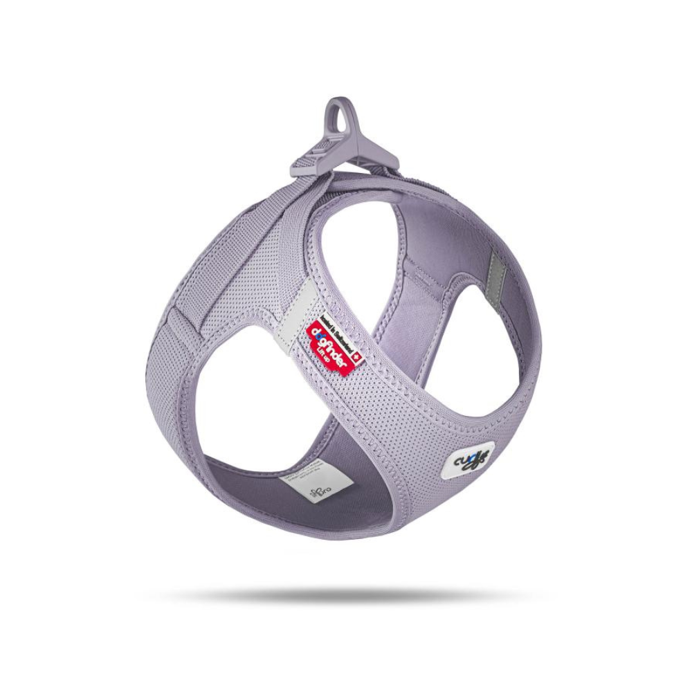 Hundegeschirr VEST HARNESS CURLI SCHNALLE AIR-MESH Lilac