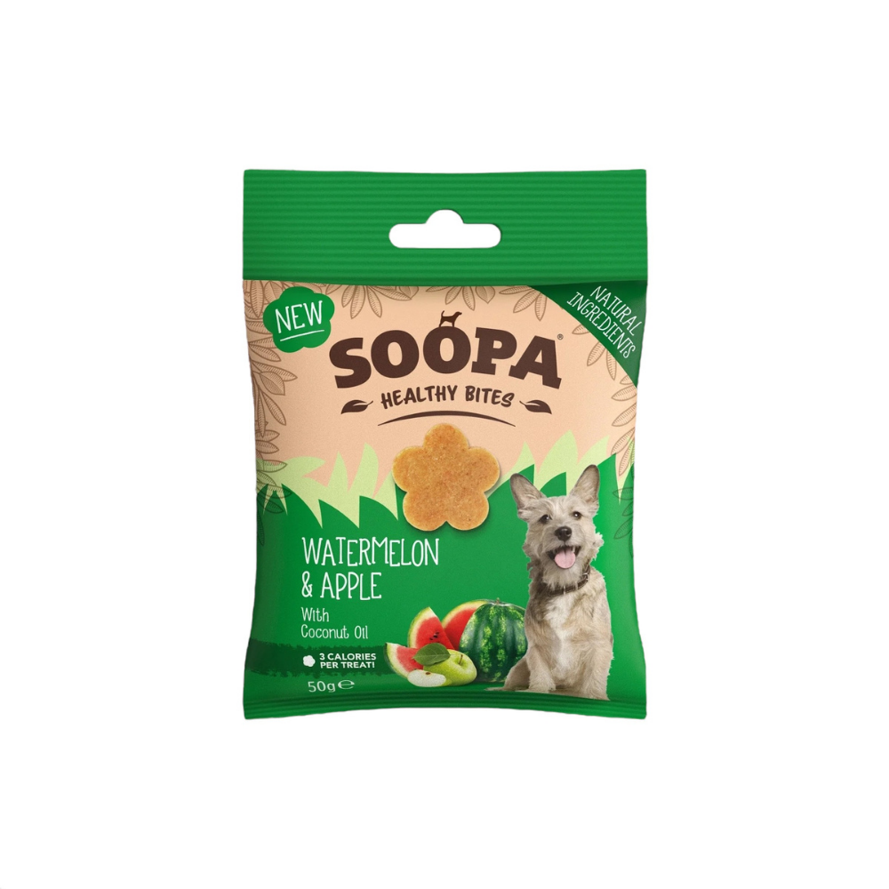 Hundeleckerli Wassermelone & Apfel Healthy Bites - Soopa