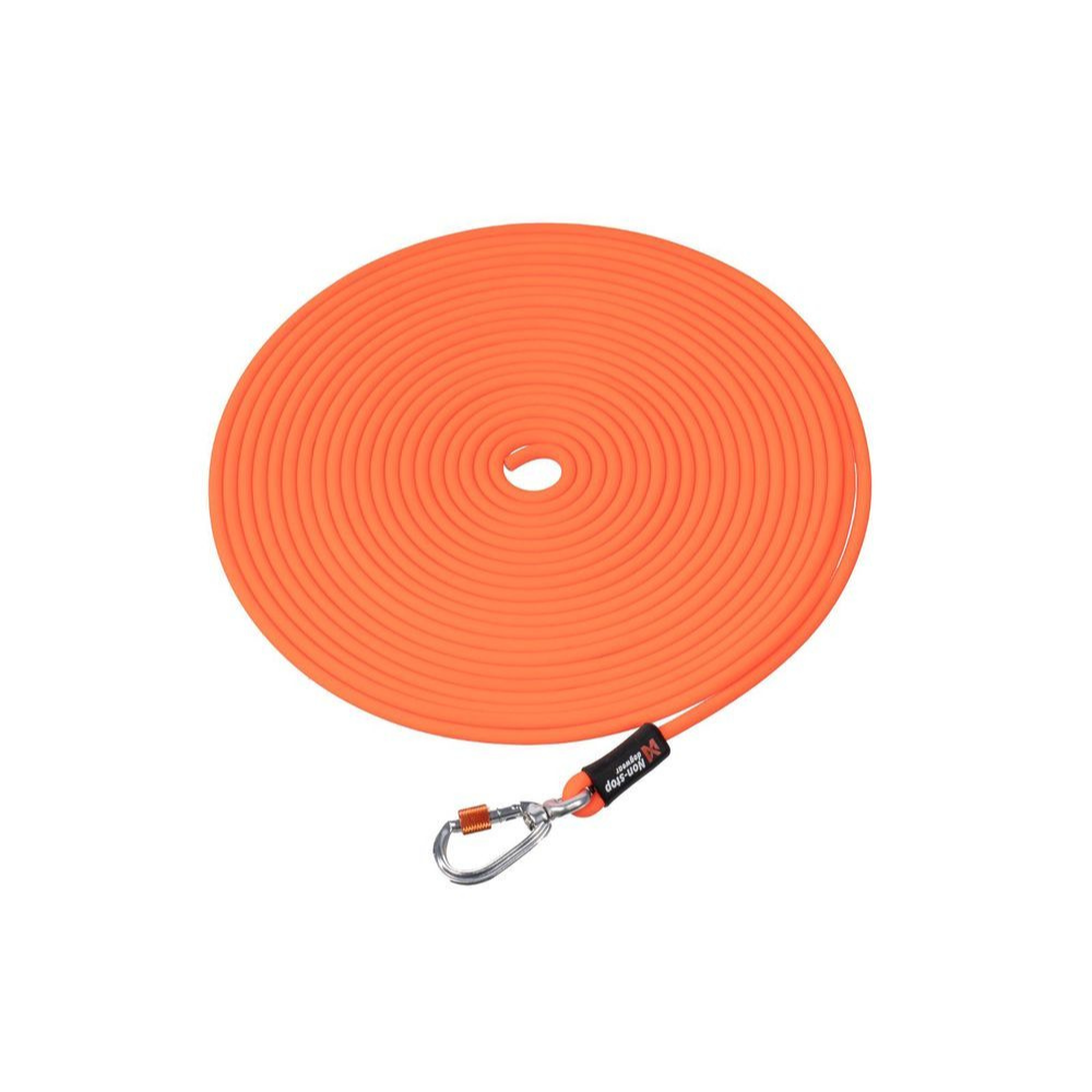 Leine PROTECTOR Round Long Line orange - non-stop dogwear®