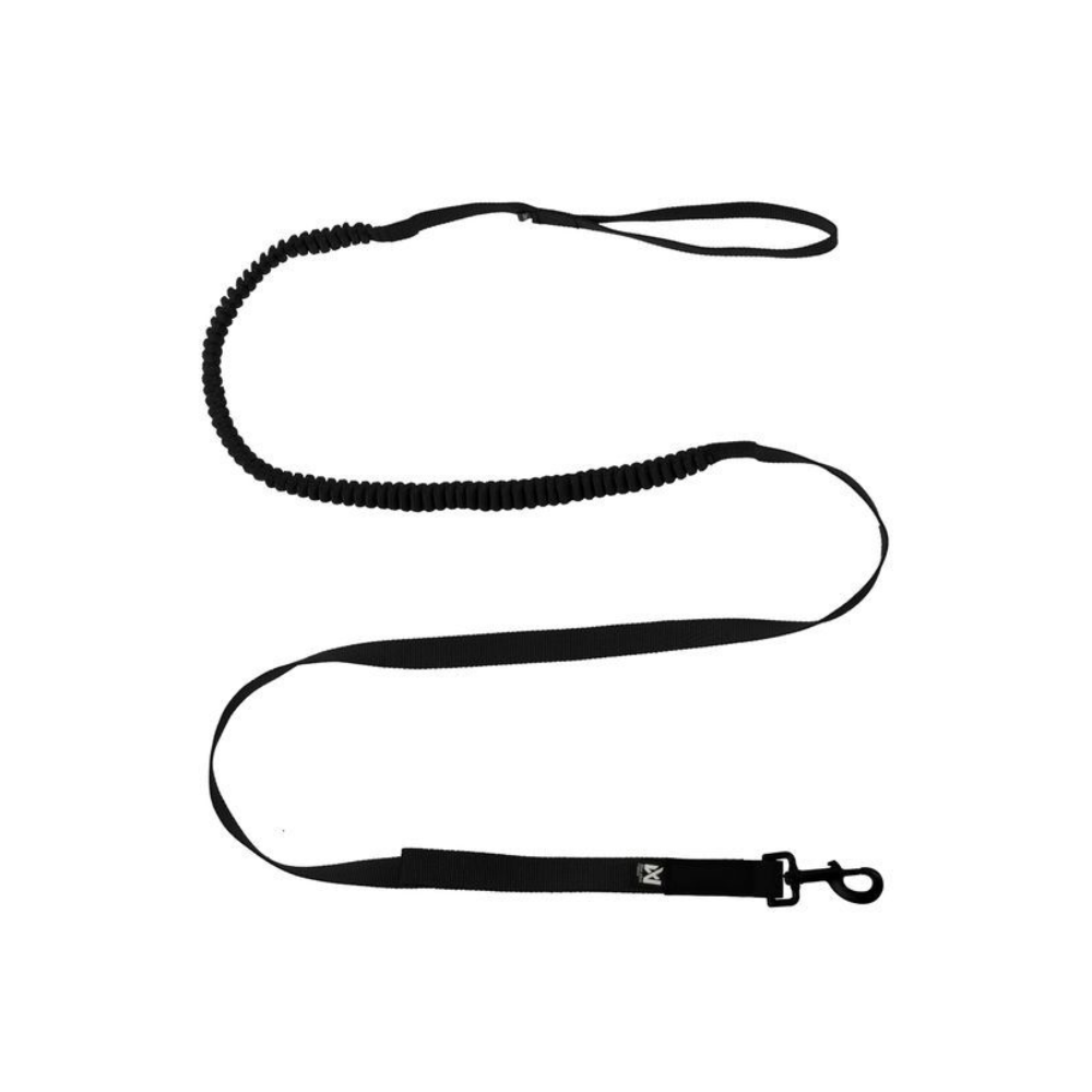 Hundeleine TOURING Bungee Leash WD black 2,8m - non-stop dogwear®