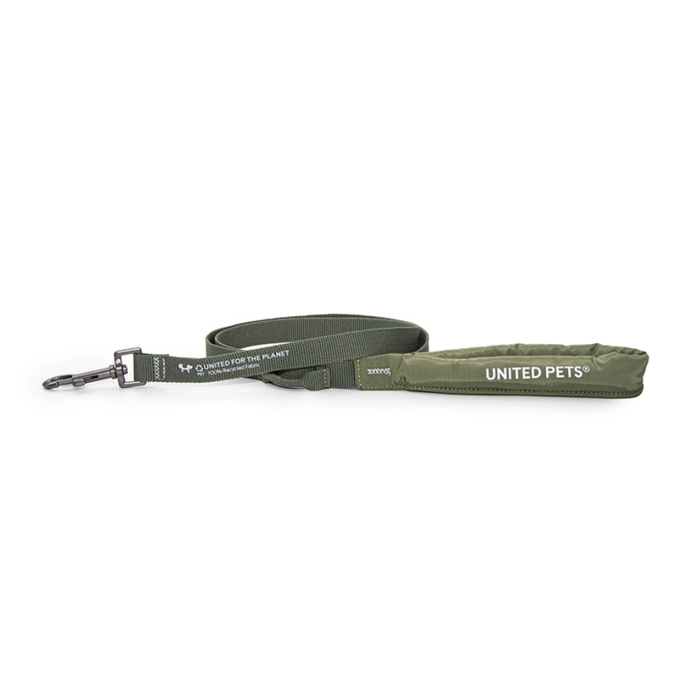Hundeleine mit gepolstertem Griff - 1.40 m Olive - United Pets