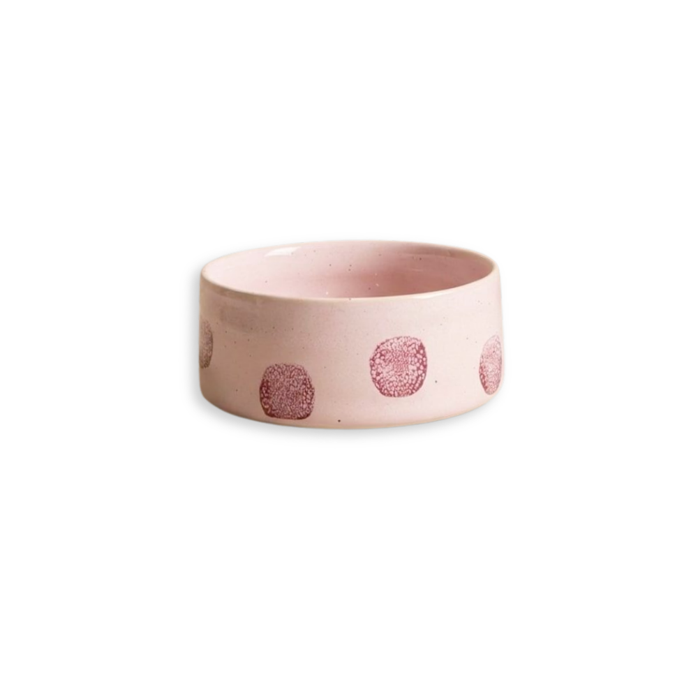 Hundenapf POP DOT Rosa - egg back home