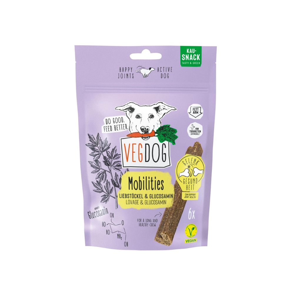 Hundesnack Mobilities Kaustange mit Liebstöckel & Glucosamin- VEGDOG