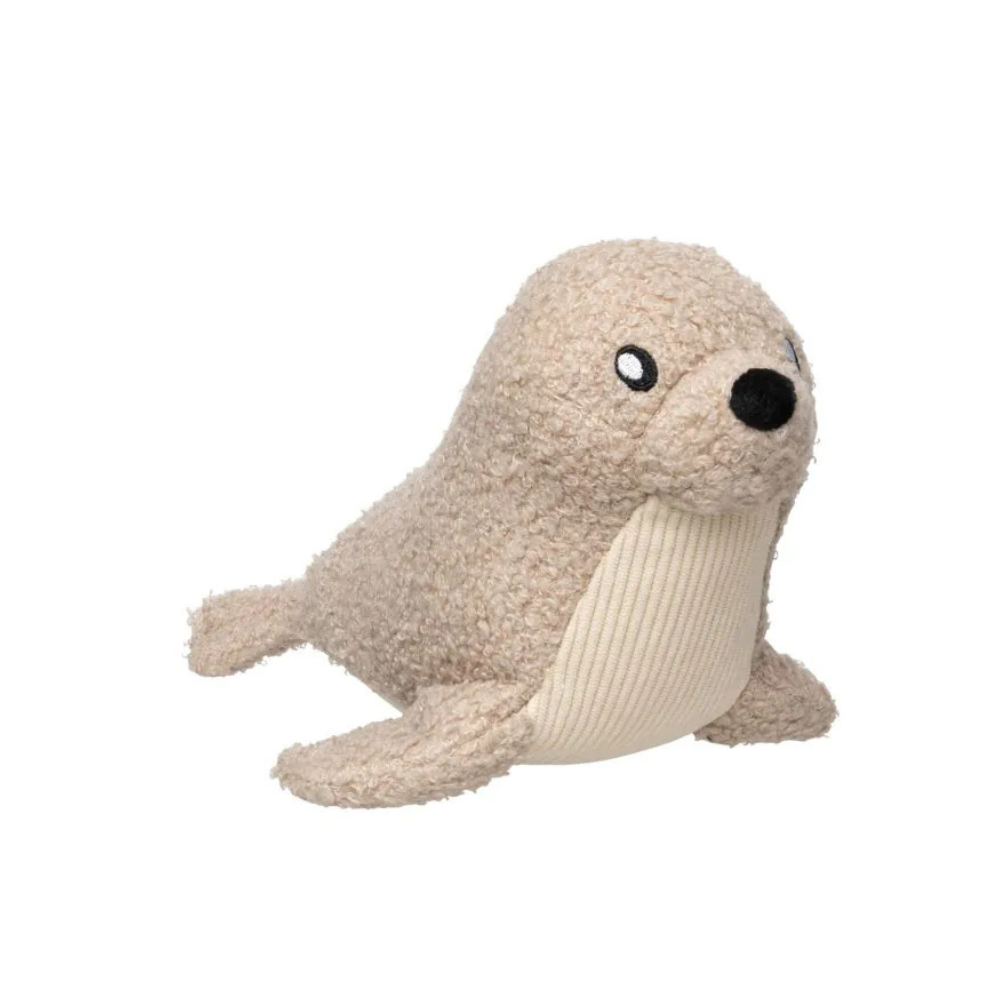 Hundespielzeug - Sea Life Toy - Sandstone Robbe - FuzzYard