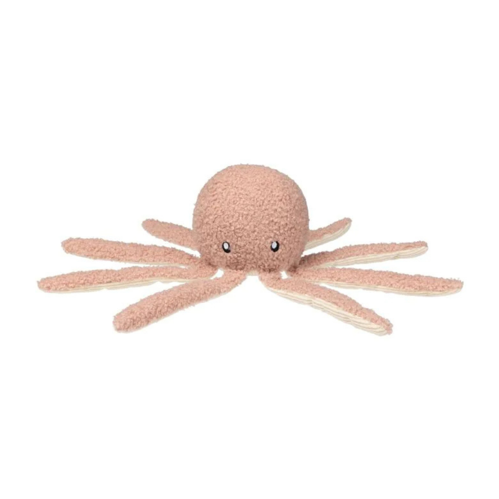 Hundespielzeug - Sea Life Toy - Soft Blush Octopus - FuzzYard