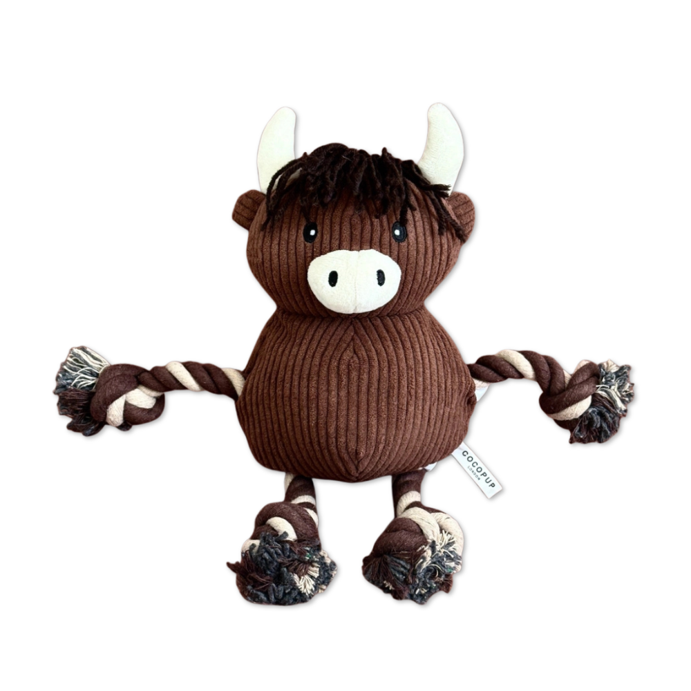 Hundespielzeug Highland Cow Harold - Cocopup London
