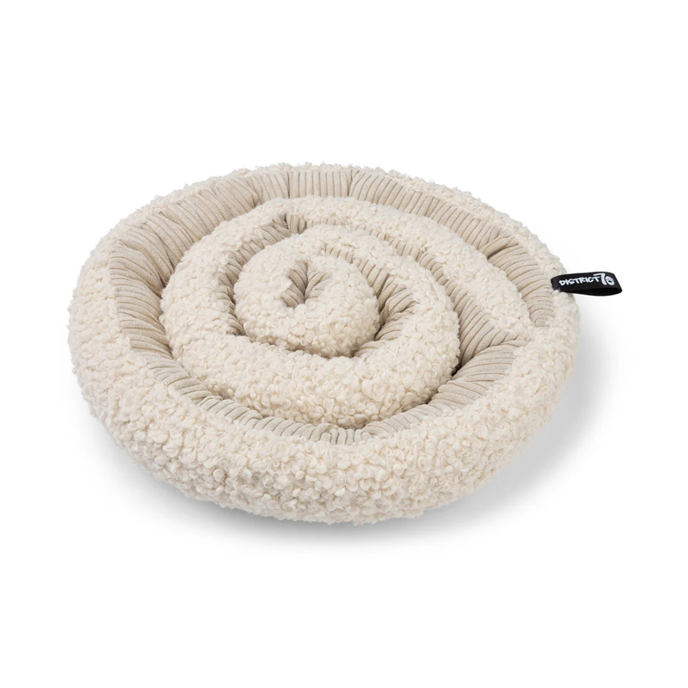 Hundespielzeug Schnüffelring SWIRL Creme - district 70