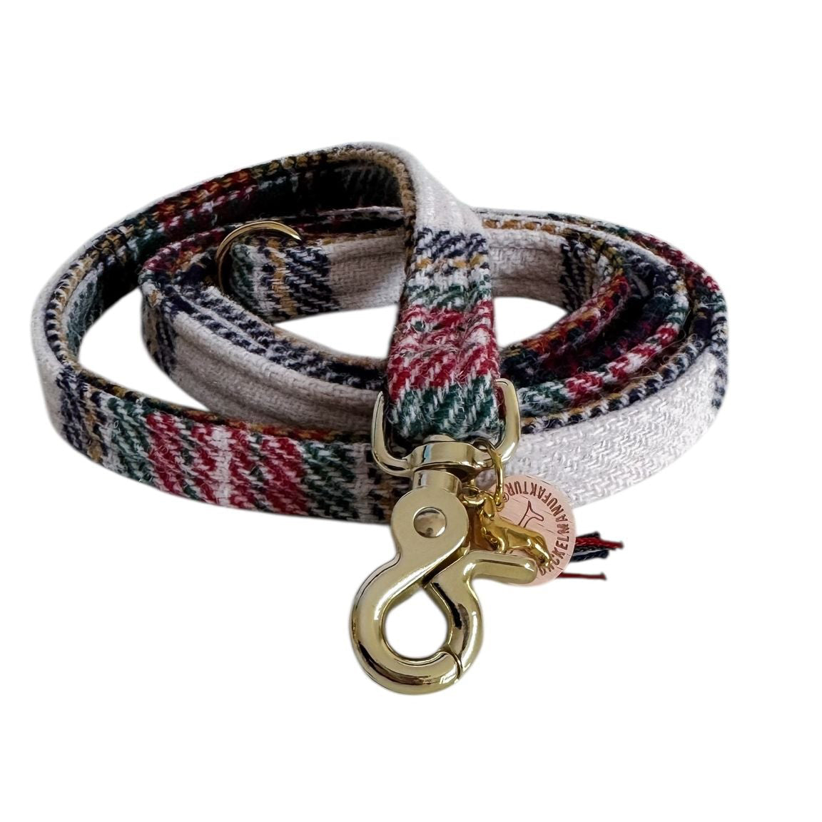 Hundeleine Harris Tweed® Check ca. 1,30m