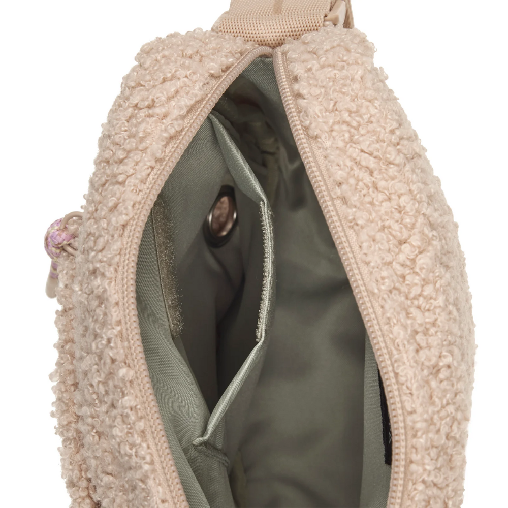 Innenansicht & Fach Gassitasche Square Bag NOKA Teddy Beige - PALOPA