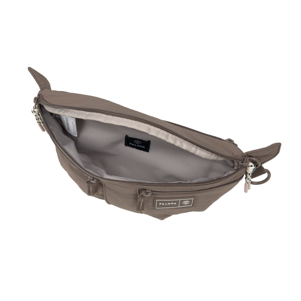 Innenseite Gassitasche EMMA Crinkled Chocolate - PALOPA